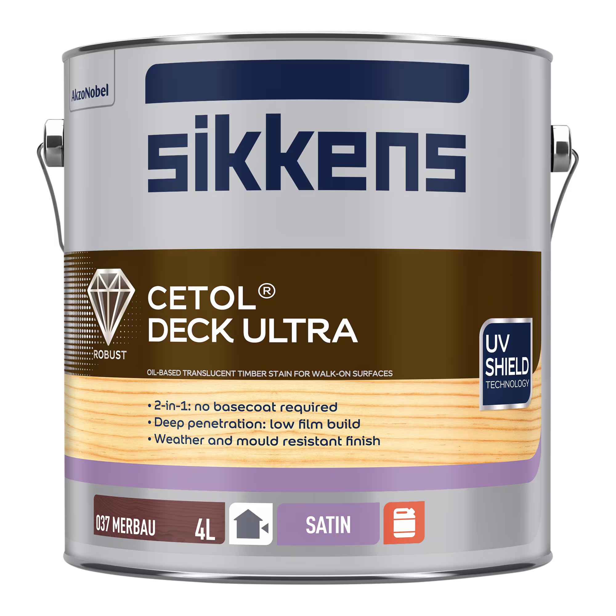 Sikkens Cetol Deck Ultra - Merbau 4L