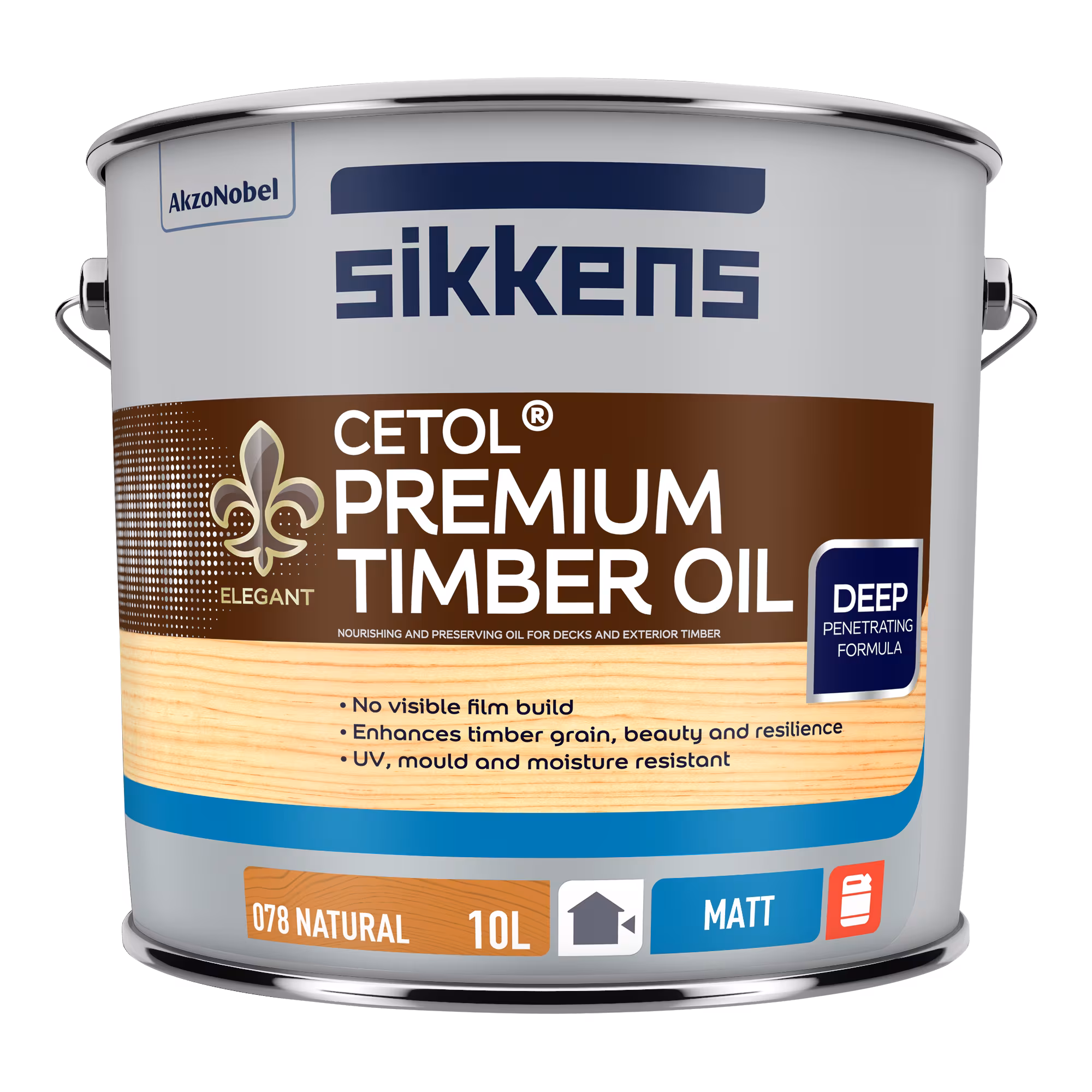Sikkens Cetol Premium Timber Oil - Natural 10L