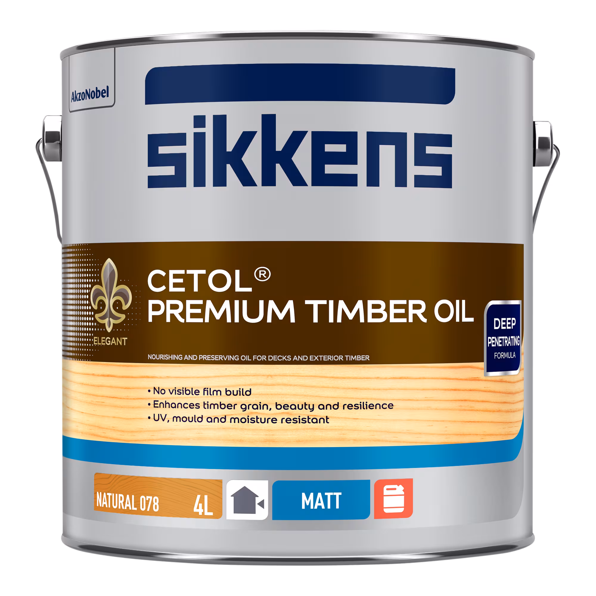 Sikkens Cetol Premium Timber Oil - Natural 4L
